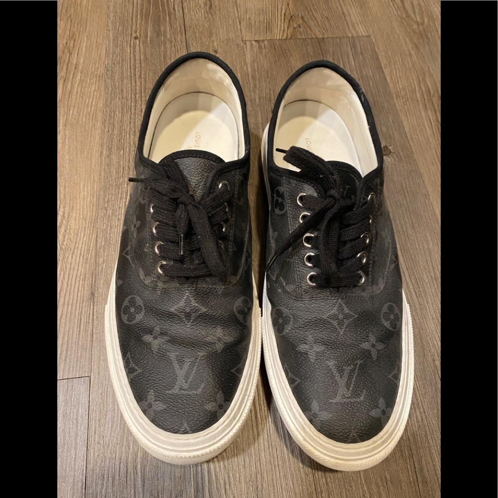 Louis Vuitton Black Monogram Coated Canvas